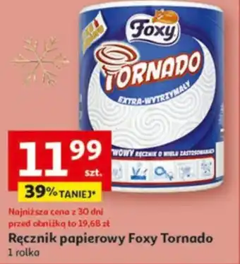 Auchan Ręcznik papierowy Foxy Tornado 1 rolka oferta