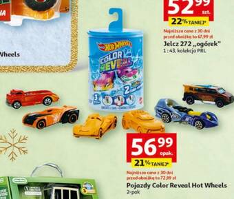 Auchan Pojazdy Color Reveal Hot Wheels 2-pak oferta