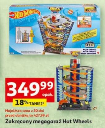 Auchan Zakręcony megagaraż Hot Wheels oferta