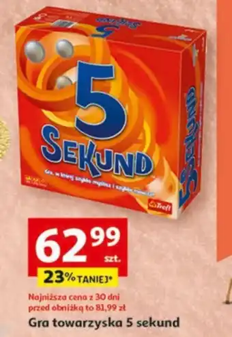 Auchan Gra towarzyska 5 sekund oferta