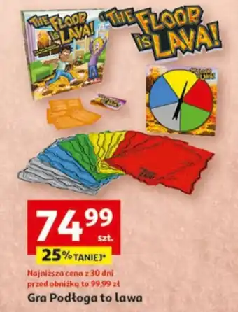 Gra Podłoga to lawa