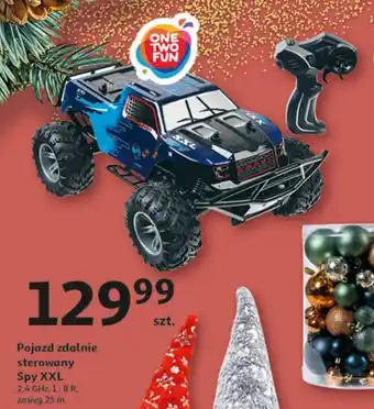 Auchan Pojazd zdalnie sterowany Spy XXL ONE TWO FUN oferta