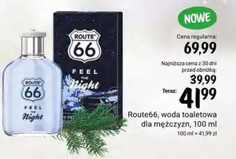 Rossmann Woda toaletowa dla mężczyzn route 66 oferta