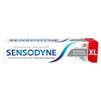 Rossmann Sensodyne whitening + anti caries pasta do zębów z fluorkiem 100 ml oferta