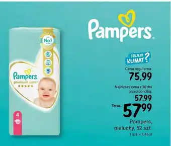 Rossmann Pieluchy pampers oferta