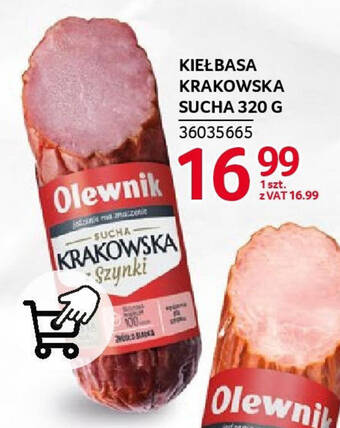 Selgros KIEŁBASA KRAKOWSKA SUCHA 320 G oferta