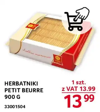 Selgros HERBATNIKI PETIT BEURRE 900G oferta