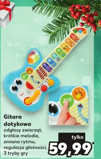 Kaufland Gitara dotykowa odgłosy zwierząt oferta