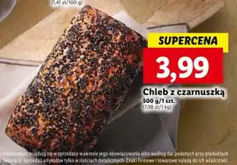 Lidl Chleb z czarnuszką 500 g oferta