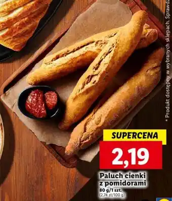 Lidl Paluch cienki z pomidorami 80 g oferta