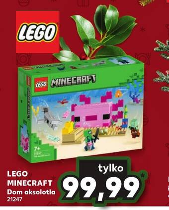Kaufland LEGO MINECRAFT Dom aksolotla 21247 oferta