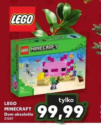 Kaufland LEGO MINECRAFT Dom aksolotla 21247 oferta