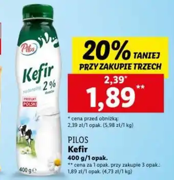 Lidl PILOS Kefir 400g oferta