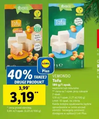 Lidl VEMONDO Tofu 180g oferta