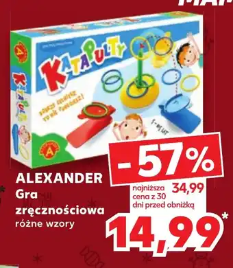 Kaufland ALEXANDER Gra zręcznościowa różne wzory oferta