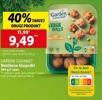 GARDEN GOURMET Roślinne klopsiki 200 g
