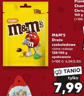 Kaufland M&M'S Draże czekoladowe 128/150 g oferta