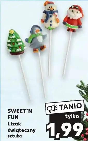 Kaufland SWEET'N FUN Lizak świąteczny oferta
