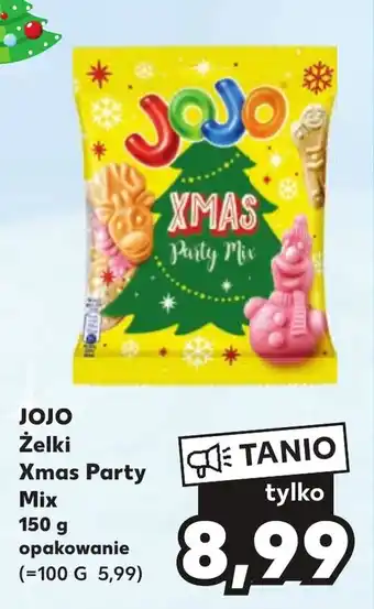 Kaufland JOJO Żelki Xmas Party Mix 150 g oferta