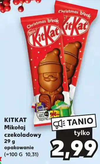Kaufland KITKAT Mikołaj czekoladowy 29 g oferta