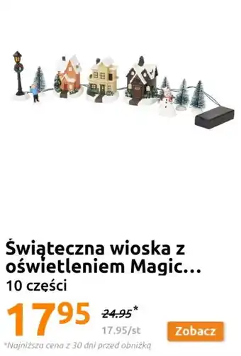 Action Świąteczna wioska z oświetleniem Magic... oferta