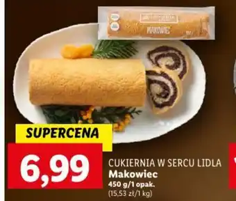 Lidl CUKIERNIA W SERCU LIDLA Makowiec 450 g oferta