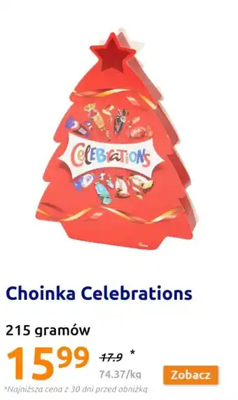 Action Choinka Celebrations 215 g oferta