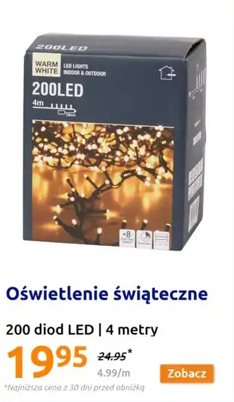 Action Oświetlenie świąteczne oferta