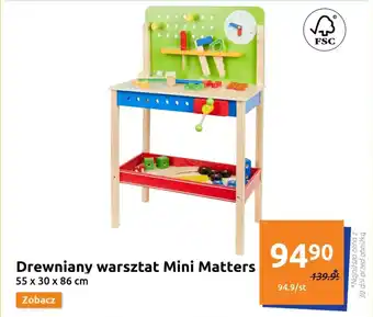 Action Drewniany warsztat Mini Matters oferta