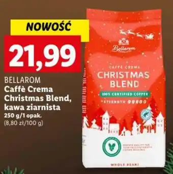 Lidl BELLAROM Caffè Crema Christmas Blend 250g oferta