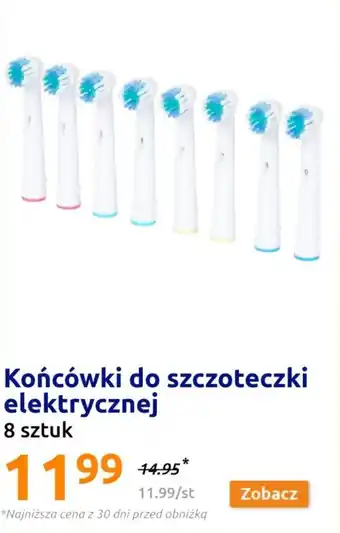 Action Końcówki do szczoteczki elektrycznej oferta
