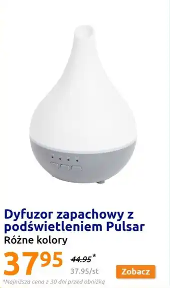 Action Dyfuzor zapachowy z podświetleniem Pulsar oferta