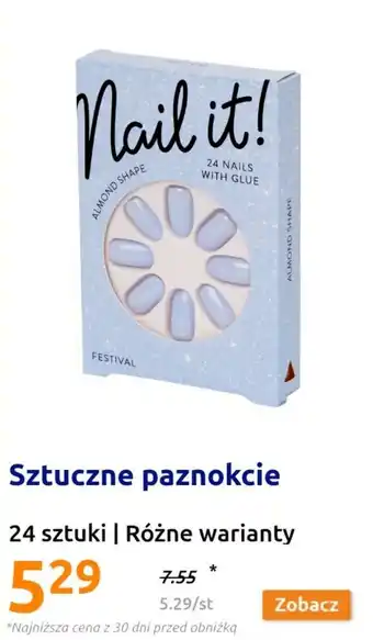 Action Sztuczne paznokcie oferta