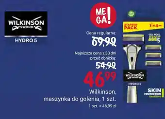 Rossmann Maszynka do golenia wilkinson oferta