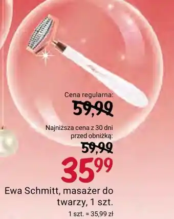 Rossmann Masażer do twarzy ewa schmitt oferta