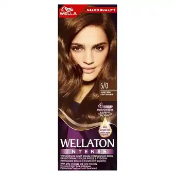 Rossmann Wella wellaton krem intensywnie koloryzujący jasny brąz 5/0 oferta