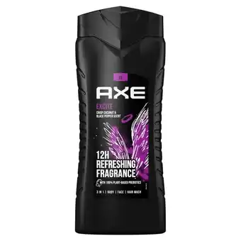 Rossmann Axe excite żel pod prysznic 3w1 400 ml oferta