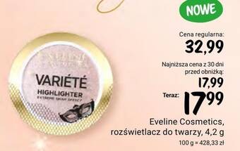Rossmann Rozświetlacz do twarzy eveline oferta