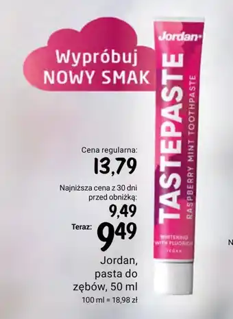 Rossmann Pasta do zębów jordan oferta