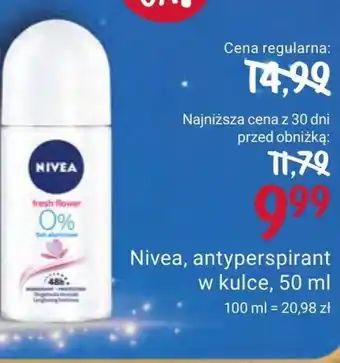 Rossmann Antyperspirant nivea oferta
