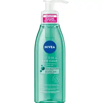 Rossmann Nivea derma skin clear żel oczyszczający 150 ml oferta