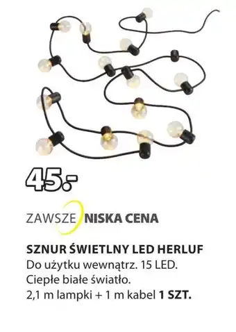JYSK Sznur świetlny oferta