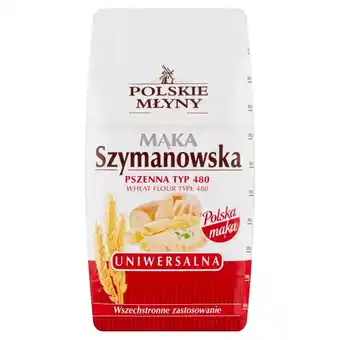 Kaufland Polskie młyny mąka szymanowska uniwersalna pszenna typ 480 1 kg oferta