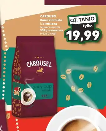 Kaufland Kawa ziarnista carousel oferta