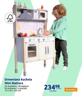 Action Drewniana kuchnia Mini Matters oferta