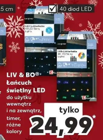 Kaufland Łańcuch świetlny liv & bo oferta