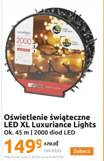 Action Oświetlenie choinkowe led oferta