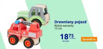 Action Drewniany pojazd oferta