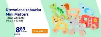 Action Drewniana zabawka Mini Matters oferta