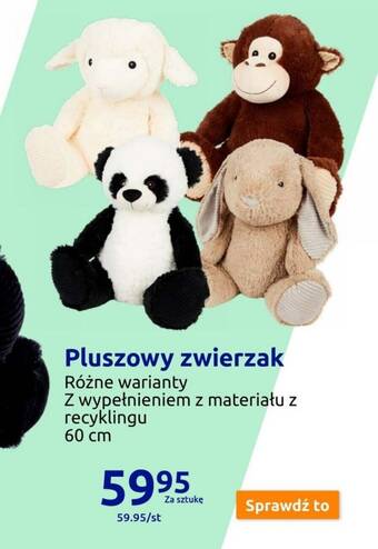 Action Pluszowy zwierzak oferta